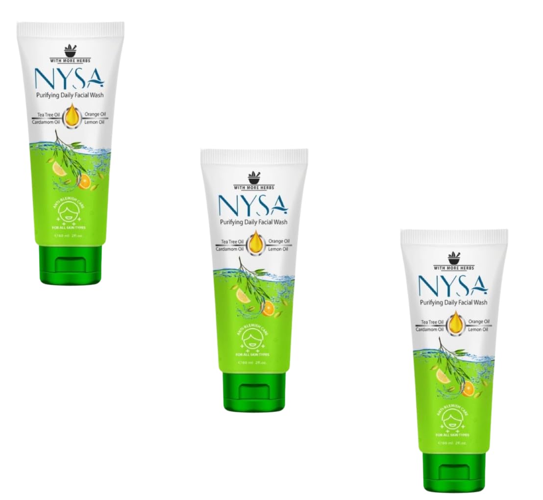 RCM Nysa Face Wash(60ml)_3 PCS